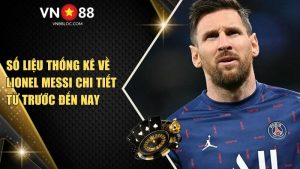 Số liệu thống kê về Lionel Messi chi tiết từ trước đến nay